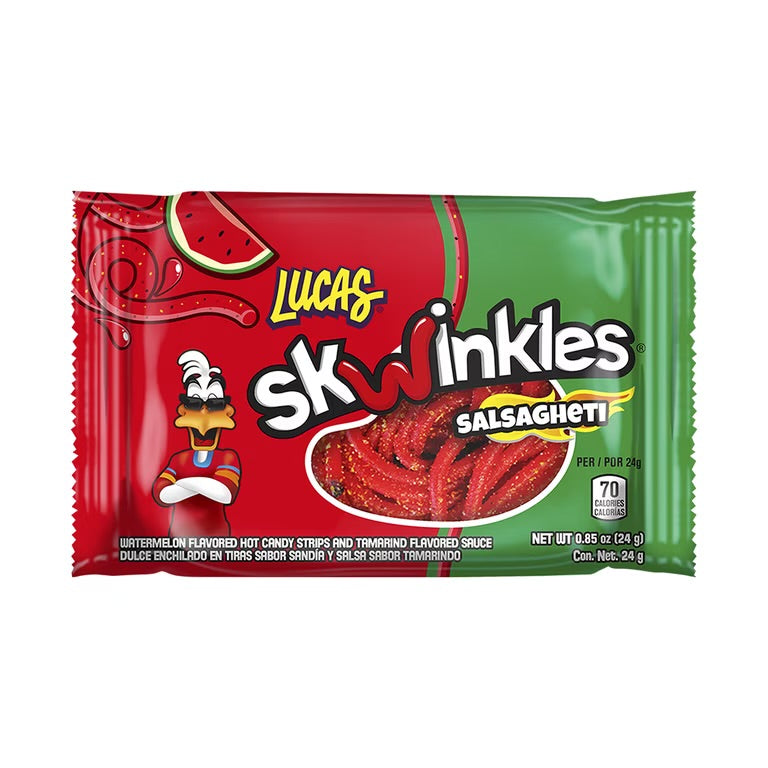 Lucas Skwinkles Salsagheti Watermelon | 12pk